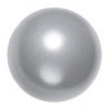 Stecker Perle 6 mm - Grey