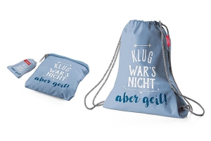 Turnbeutel "Klug war´s nicht"