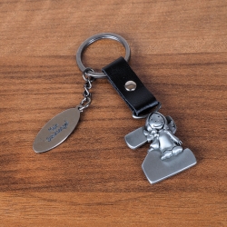 Schlüsselanhänger "Z" mit Schutzengel