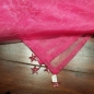 Preview: Mitteldecke Organza pink