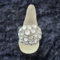 Preview: Ring versilbert, matt/glänzend
