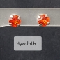 Preview: Ohrstecker - Hyacinth - 6 mm