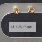 Preview: Ohrstecker - Light Colored Topaz