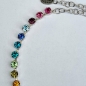 Preview: Collier 6mm - Regenbogen