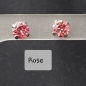 Preview: Ohrstecker - Rose - 6 mm