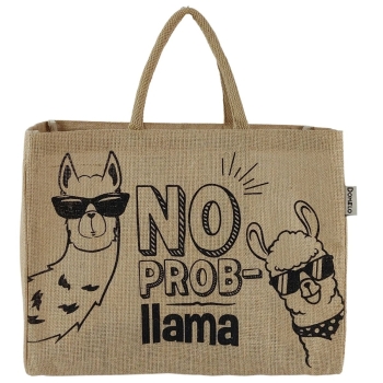 Jute Tasche "Lama"