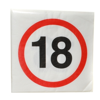 Servietten "18"