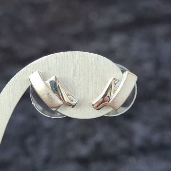 Ohrstecker rhodiniert