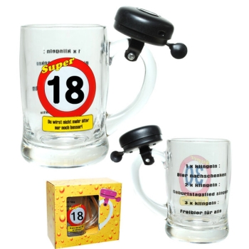 Klingel-Bierseidel "18"
