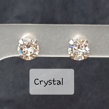Ohrstecker - Crystal - 6 mm