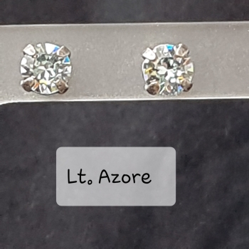 Ohrstecker - Light Azore - 6 mm
