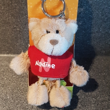 (Schlüssel)-Anhänger Bär "Nadine"