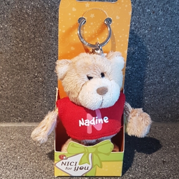 (Schlüssel)-Anhänger Bär "Nadine"