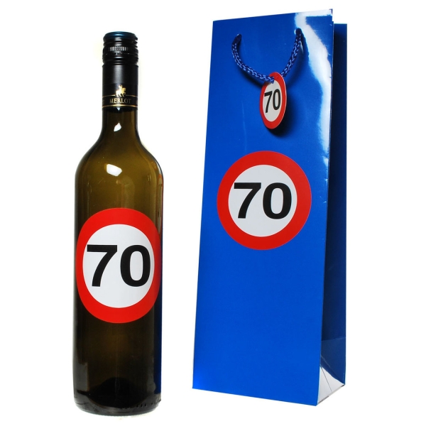 Flaschen-Tasche "70"
