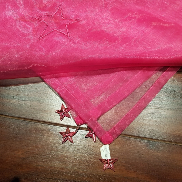 Mitteldecke Organza pink