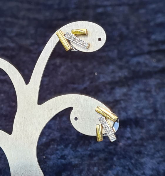 Ohrstecker vergoldet