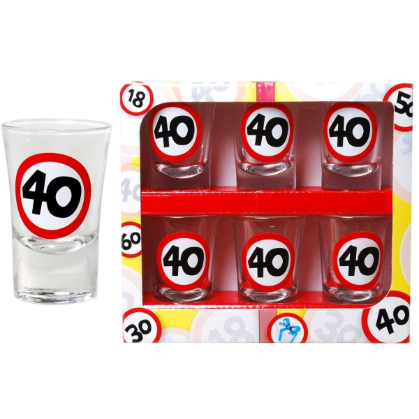 Schnapsgläser "40"