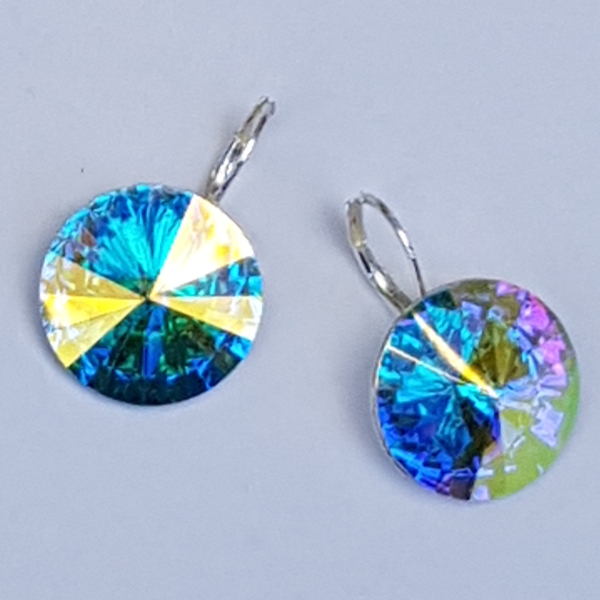 Ohrhänger 18 mm - Crystal AB