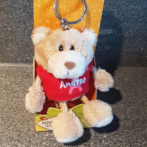 (Schlüssel)-Anhänger Bär "Andrea"