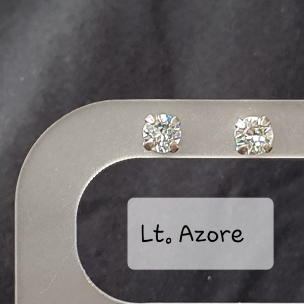 Ohrstecker - Light Azore - 6 mm
