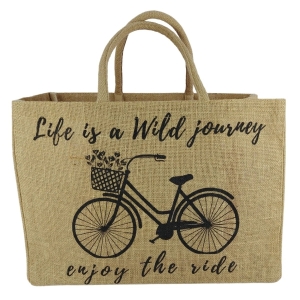 Jute Tasche "Wild Journey"