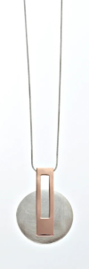 Kette silber+roségold
