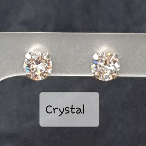 Ohrstecker - Crystal - 6 mm