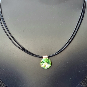 Mesh Collier - Peridot